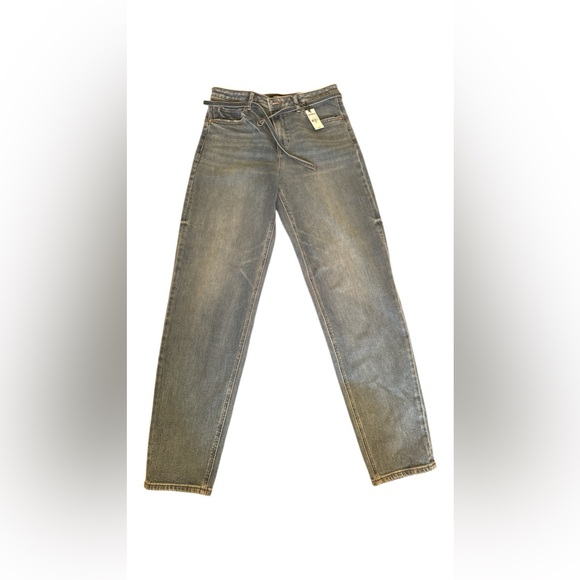 Express Denim - Express relaxed tapered mild rise long jeans id 5735 size 6R NWT